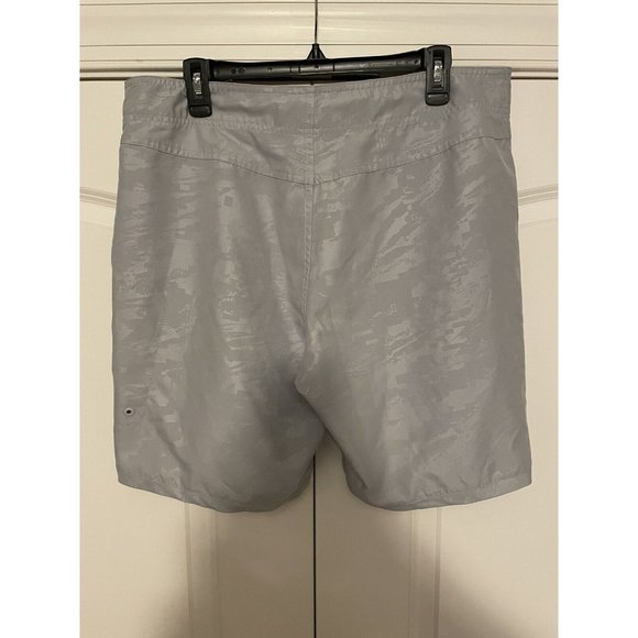 Under Armour HeatGear UA Storm Fish Hunter Boardshorts Shorts Gray Mens 38 - Picture 2 of 6